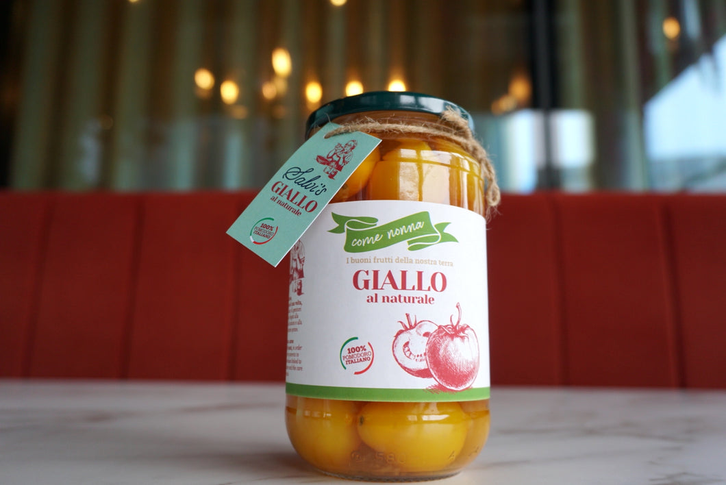 Jar of Salvi's Giallo Tomatoes